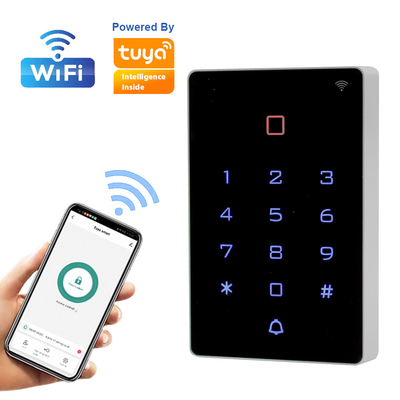 IP65 impermeabilizzano il lettore di schede del controllo di accesso della carta di RFID Tuya APP BLT WIFI Access senza fili