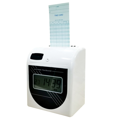 Terminale POS automatico da tavolino della perforazione di tempo dell'orologio marcatempo di Digital di partecipazione degli impiegati