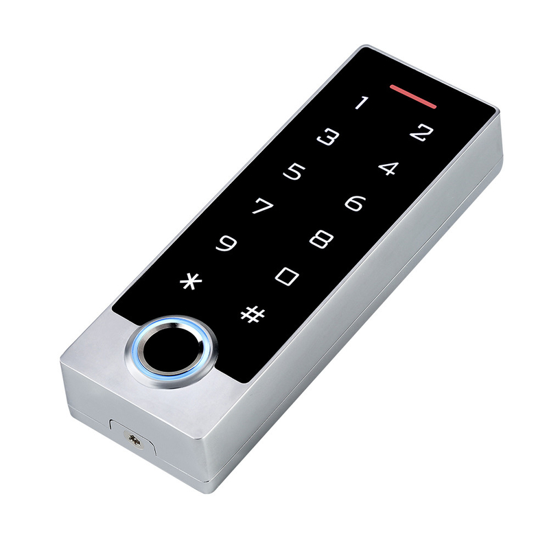 Controllo di accesso impermeabile della carta dell'impronta digitale RFID della tastiera di tocco dello schermo IP68 con il App di Wifi Tuya