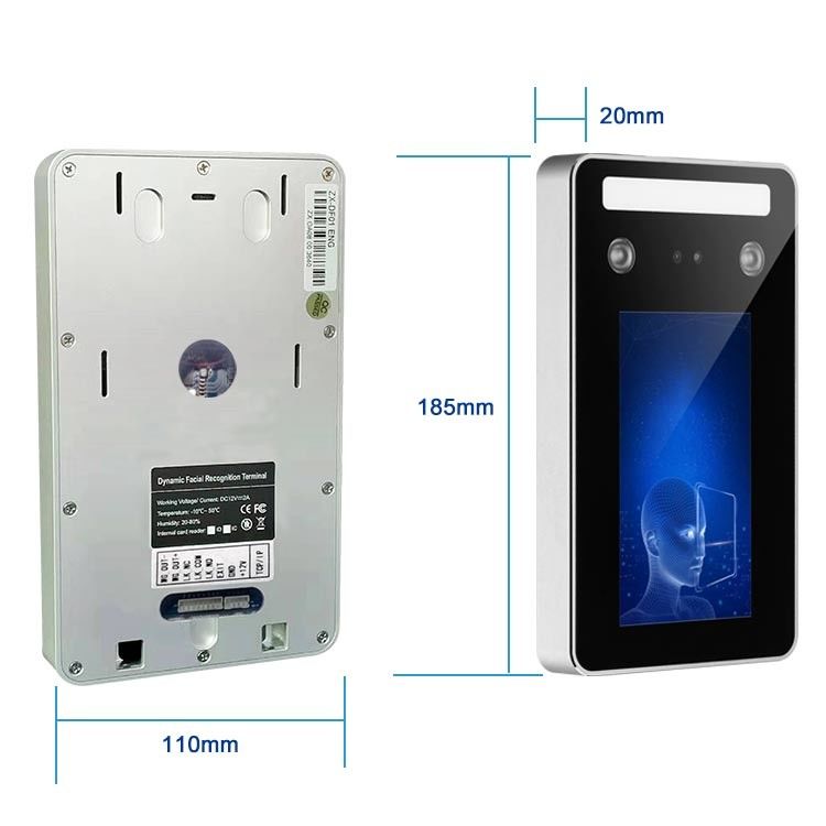 sistema di controllo di 2M Facial Recognition Access