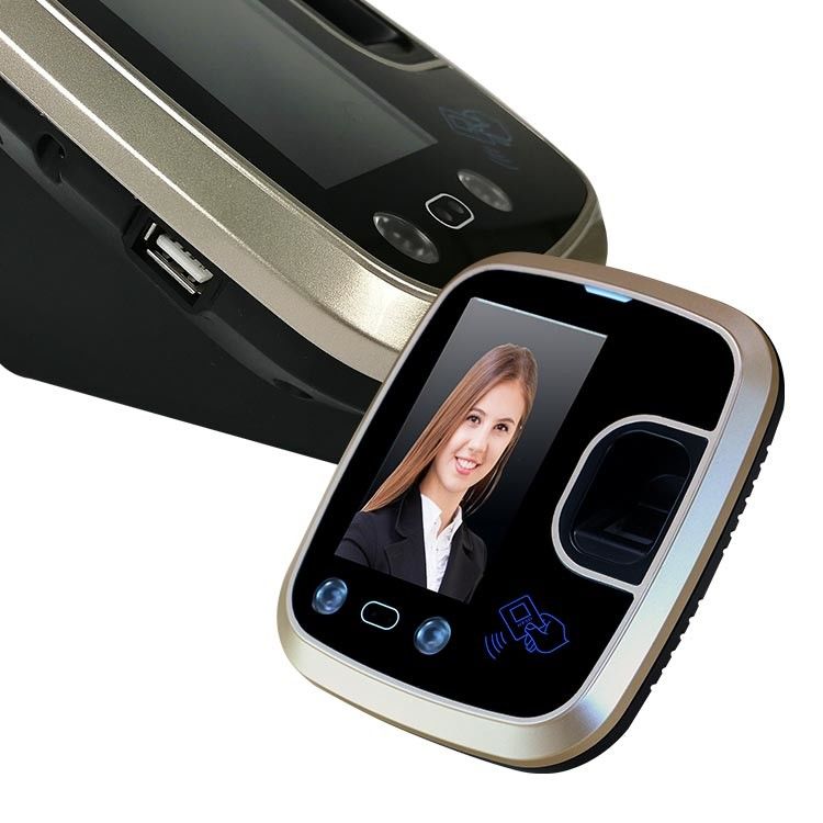 Sistema di riconoscimento di fronte biometrico a 4,3 pollici del touch screen RFID