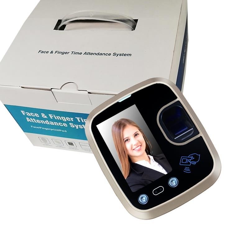 Sistema di riconoscimento di fronte biometrico a 4,3 pollici del touch screen RFID