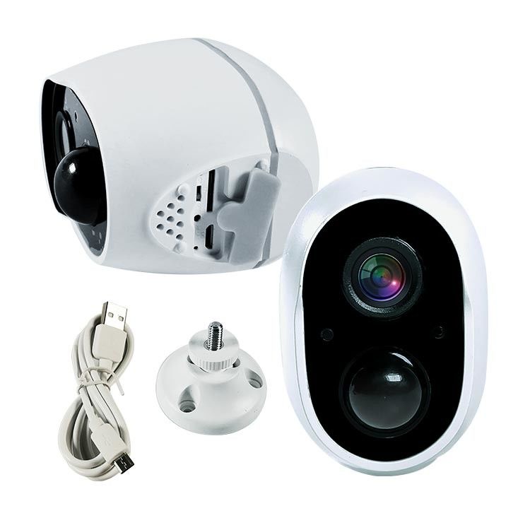 CCTV 5MP senza fili 128GB 200W Mini WiFi Cam di sicurezza della rete