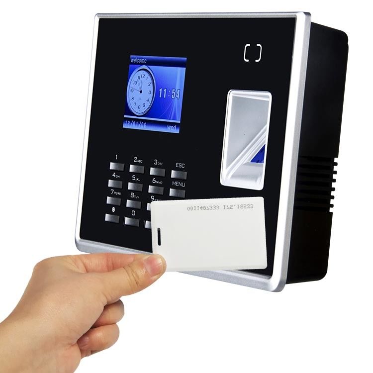 Macchina biometrica LCD dell'impressione del pollice dell'orologio marcatempo dell'impronta digitale per l'ufficio