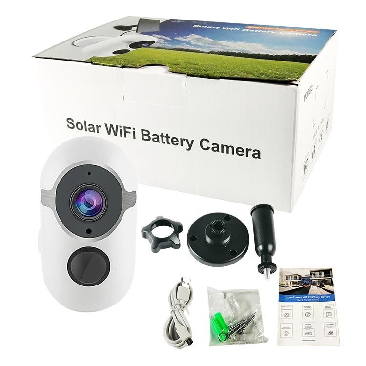 CCTV nascosto radio del pannello solare 1080p Mini Wifi Camera Home Use