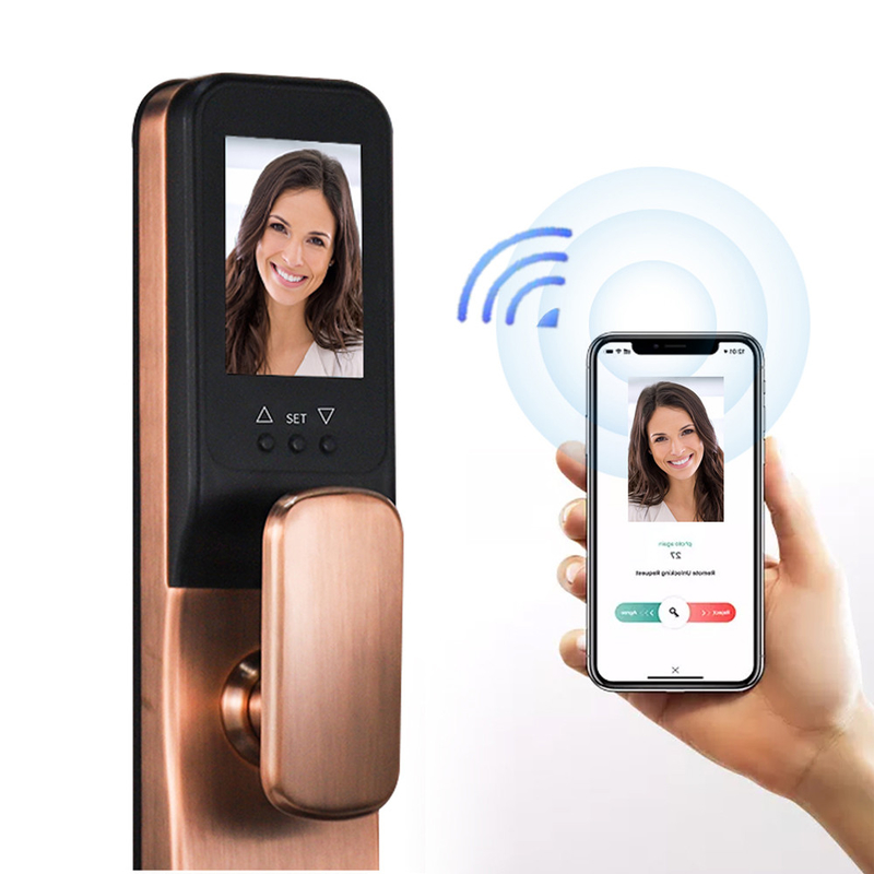 controllo di accesso astuto del App di Tuya della serratura di porta di riconoscimento di fronte di 3D Digital