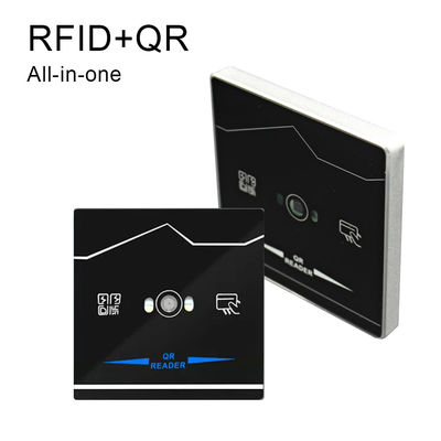 Lettore di vetro temperato Access Control Wiegand Proximity Card Reader del QR Code