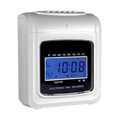 Terminale POS LCD della perforazione dell'orologio marcatempo dell'ufficio dell'orologio marcatempo di Digital dell'esposizione