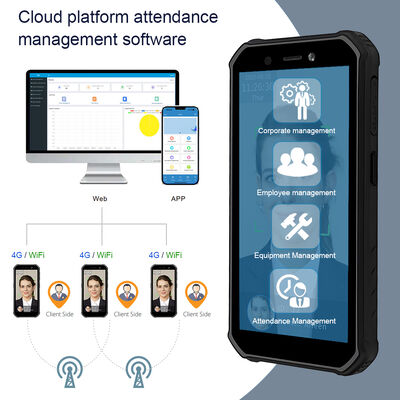 Sistema di rilevazione presenze portatile Android con riconoscimento facciale biometrico