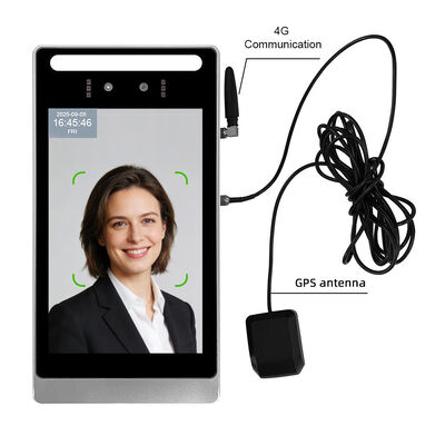 SI-A08 Terminal di accesso per il riconoscimento facciale Android con processore quad-core RK3568, touchscreen HD da 8 pollici e capacità di 10.000 utenti con rilevamento binocolare.