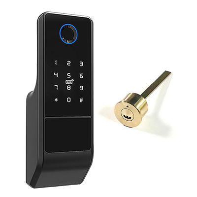 Materiale Keyless della lega di alluminio della serratura astuta di Digital Tuya dell'impronta digitale di Wifi APP