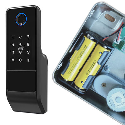 Materiale Keyless della lega di alluminio della serratura astuta di Digital Tuya dell'impronta digitale di Wifi APP