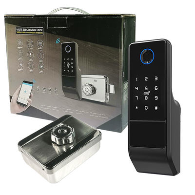 Serratura astuta di Tuya di riconoscimento biometrico Keyless dell'impronta digitale con il certificato del FCC del CE