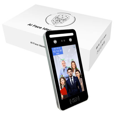 Sistema facciale a 8 pollici del controllo di accesso di riconoscimento con la carta senza fili di Wifi RFID