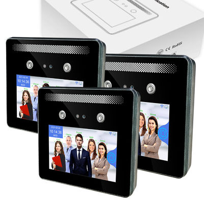 Il riconoscimento a 5,0 pollici dinamico del fronte lavora il sistema a macchina del controllo di accesso di partecipazione di tempo di RoHS