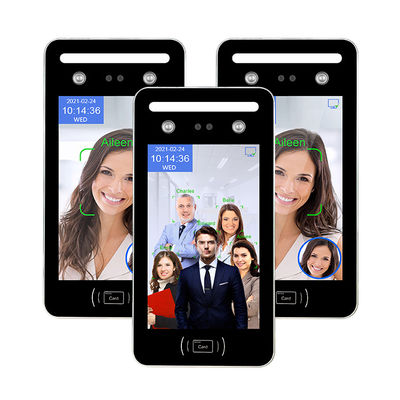 Partecipazione di tempo di sistema del controllo di accesso di WIFI 0.5M Face Facial Recognition del QR Code