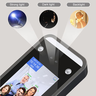 Macchina leggera visibile di partecipazione di riconoscimento di fronte di WDR AI per la gestione degli impiegati