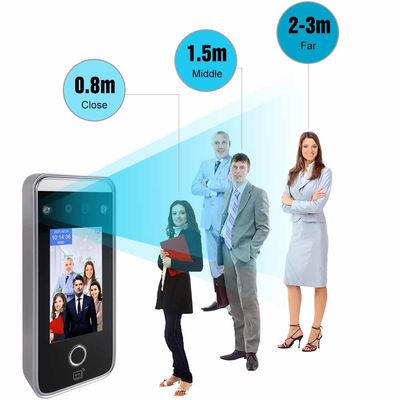 4,3" macchine di riconoscimento del fronte del touch screen del sistema 272x480 di partecipazione dell'impronta digitale di IPS